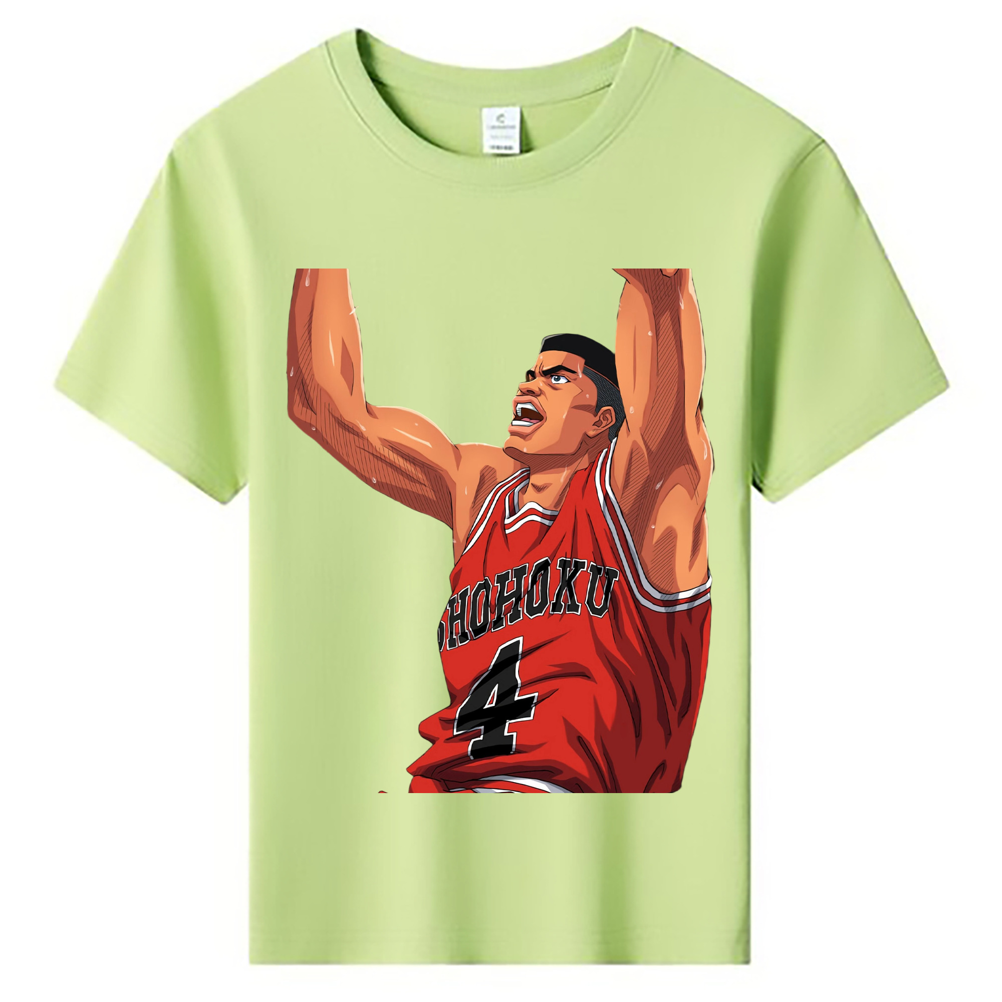 （画像用） SLAM DUNK／スラムダンク 綿100％キッズTシャツ（フロントプリント）